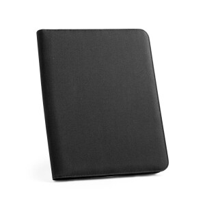 EMERGE FOLDER II. A4 folder in recycled polyester (100% rPET) 300D with zipper - Reklamnepredmety