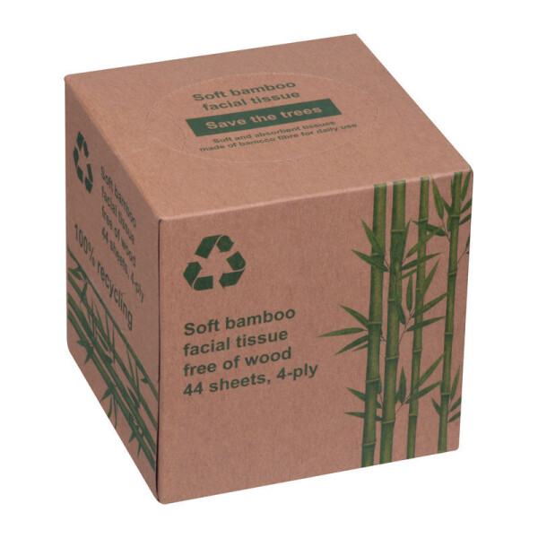 Facial tissue dispenser