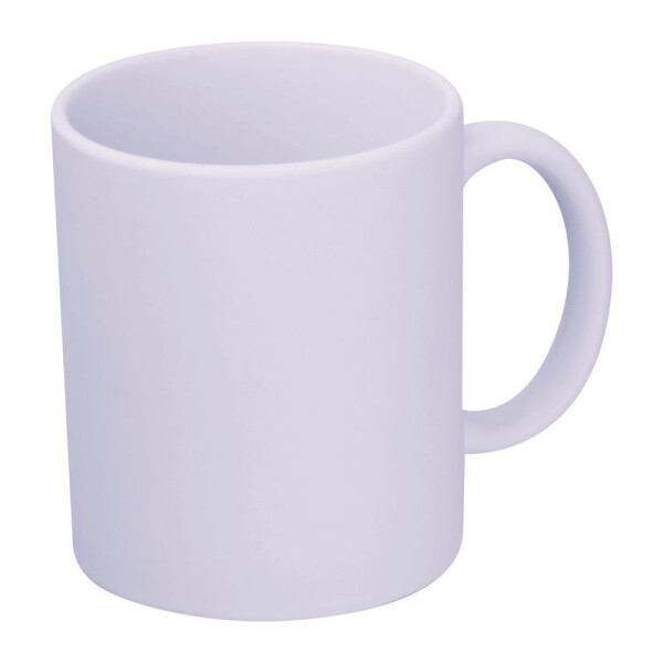 Matte ceramic sublimation mug, 330 ml
