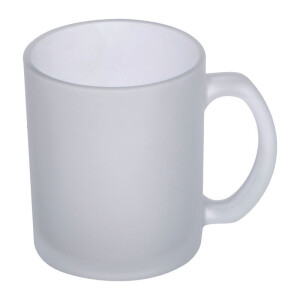 Frosted glass sublimation mug, 350 ml - Reklamnepredmety