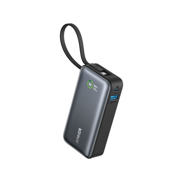 Anker Nano Power Bank 30 W so zabudovaným USB-C káblom