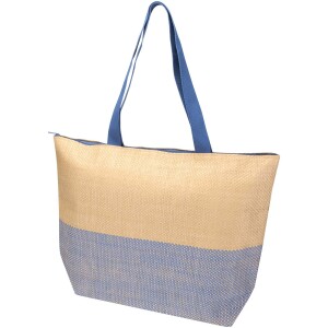 Rhythm large straw paper zip-top bag, 21 L - Reklamnepredmety