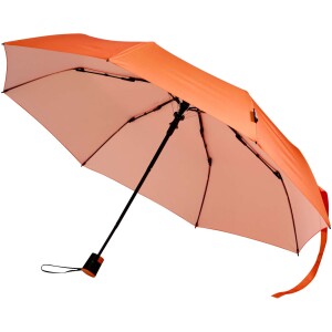 Agnes 21-inch automatic-opening foldable umbrella made of RPET material - Reklamnepredmety