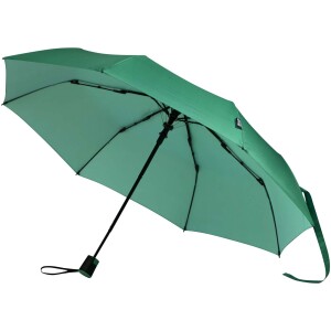 Agnes 21-inch automatic-opening foldable umbrella made of RPET material - Reklamnepredmety
