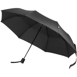 Agnes 21-inch automatic-opening foldable umbrella made of RPET material - Reklamnepredmety