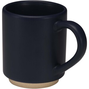 Camilla stackable ceramic mug, 180 ml, with a matte finish. - Reklamnepredmety