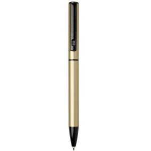 Verton recycled aluminum ballpoint pen with a twist mechanism and cap (blue) - Reklamnepredmety
