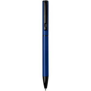 Verton recycled aluminum ballpoint pen with a twist mechanism and cap (blue) - Reklamnepredmety