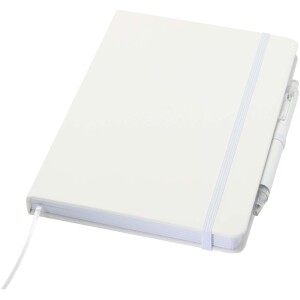 Spectrum A5 recycled paper notebook and ballpoint pen set - Reklamnepredmety