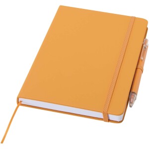 Spectrum A5 recycled paper notebook and ballpoint pen set - Reklamnepredmety