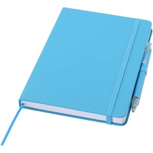 Spectrum A5 recycled paper notebook and ballpoint pen set - Reklamnepredmety