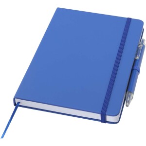 Spectrum A5 recycled paper notebook and ballpoint pen set - Reklamnepredmety