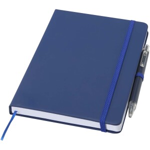 Spectrum A5 recycled paper notebook and ballpoint pen set - Reklamnepredmety