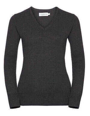Z710F Ladies´ V-Neck Knitted Jumper - Reklamnepredmety