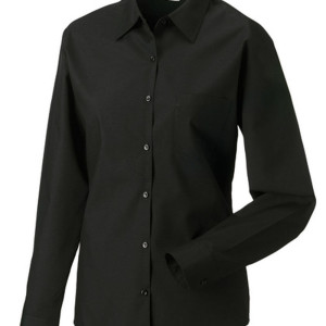 Z934F Ladies´ Long Sleeve Polycotton Poplin Shirt - Reklamnepredmety