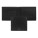 Money wallet Grid Black