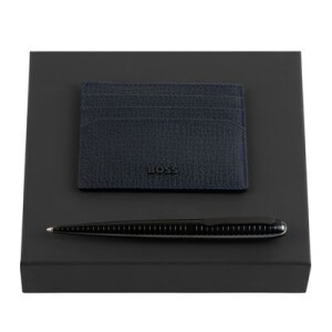 Set HUGO BOSS (ballpoint pen & card holder) - Reklamnepredmety