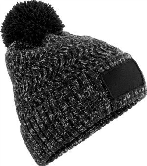 Knitted Hat with Pompon "Ramble Patch" B 331 - Reklamnepredmety