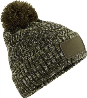Knitted Hat with Pompon "Ramble Patch" B 331 - Reklamnepredmety