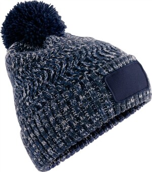 Knitted Hat with Pompon "Ramble Patch" B 331 - Reklamnepredmety