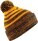 Knitted Hat with Pompon "Team Stripe" B 476 - ps-530476-beechfield-b-476-gold-black-front-a074e7d4-9db4-4437-abf8-d71586e9ce37-web - variant 