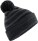 Knitted Hat with Pompon "Team Stripe" B 476 - ps-530476-beechfield-b-476-graphite-grey-black-front-5d280dcd-d0f2-4f30-831b-195afb63c6fa-web - variant 