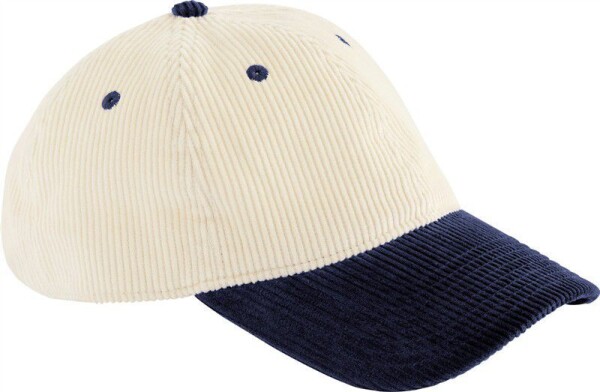 6 Panel Cap "Contrast Corduroy" B 690