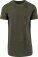 Men's T-Shirt "Shaped Long" BY 028 - ps-560028-build-your-brand-by-028-olive-front-c75f72ca-0619-4721-98eb-383429656092-web - variant 