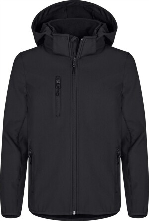 Kids' 3-Layer Hooded Softshell Jacket Classic Softshell Jkt Jr - Reklamnepredmety