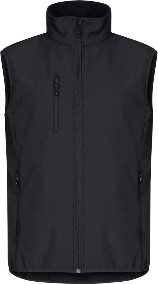 Men's 3-Layer Softshell Bodywarmer Classic Softshell Vest M