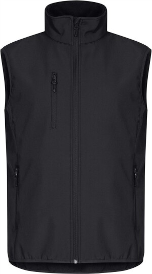 Men's 3-Layer Softshell Bodywarmer Classic Softshell Vest M - Reklamnepredmety