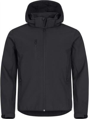 Men's 3-Layer Hooded Softshell Jacket Classics Softshell Hoody M - Reklamnepredmety