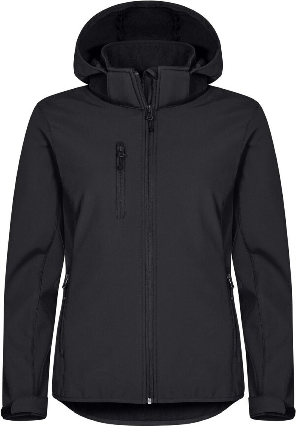 Ladies' 3-Layer Hooded Softshell Jacket - Classics Softshell Hoody W