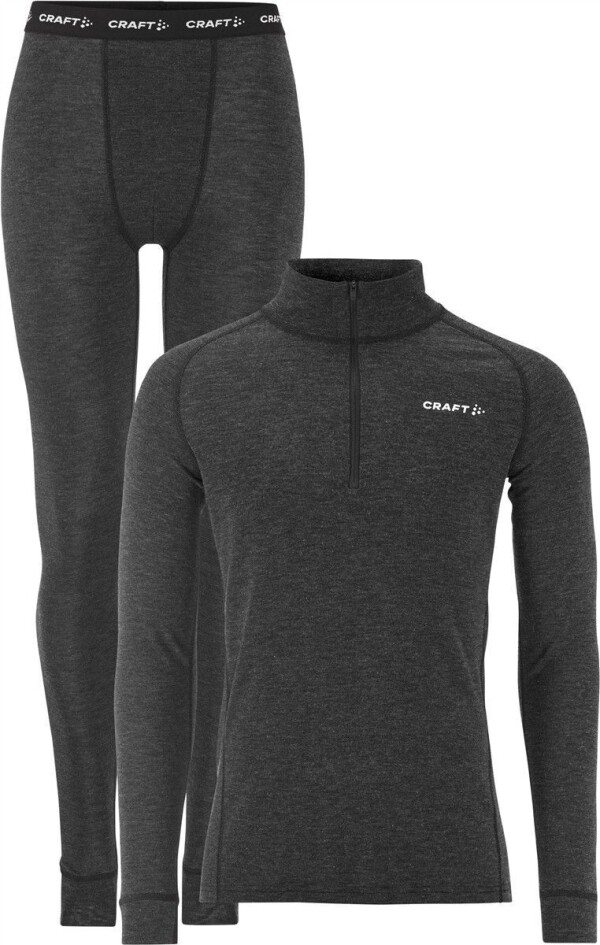 Men's baselayer set with 1/4-Zip Wool Merino Hz Set M