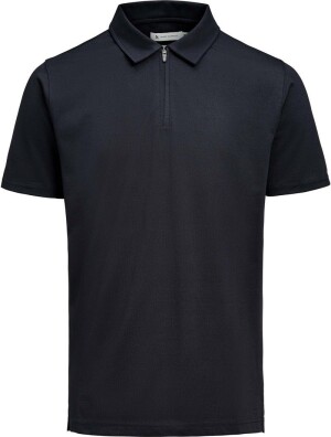 Men's piqué polo with zip Montana Polo - Reklamnepredmety
