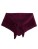 Knitted Triangle Scarf - cb402-burgundy - variant 