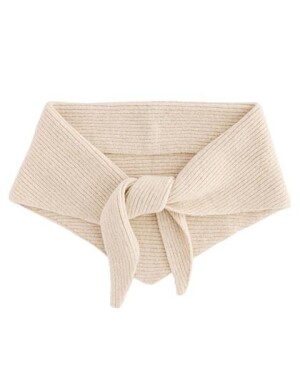 Knitted Triangle Scarf - Reklamnepredmety