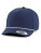 YP Classics 5-Panel Snapback Cap with Perforations and Braided Rope - fx5389bd-navy - variant 
