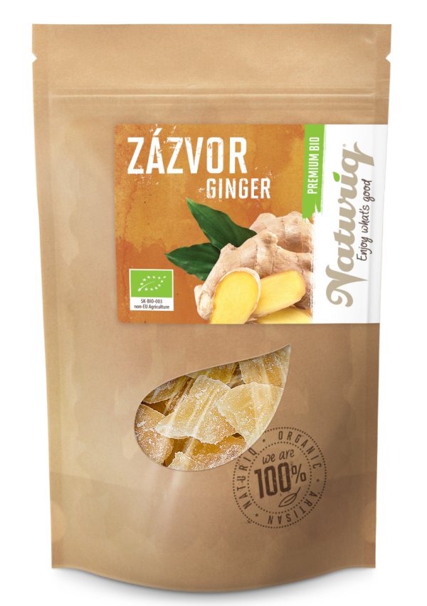 Organic crystallized ginger