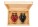 Gift Set – "2 Hearts": Honey and Candied Cranberries in a Wooden Box - 70626 - variant 
