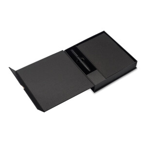 SOLENE notebook and pen gift set - Reklamnepredmety
