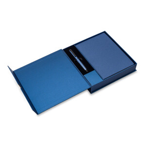 SOLENE notebook and pen gift set - Reklamnepredmety
