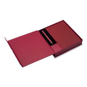 SOLENE notebook and pen gift set - Reklamnepredmety