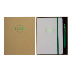 AURORES notebook and pen set - Reklamnepredmety