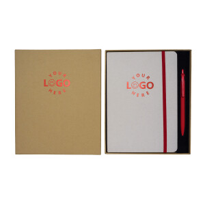 AURORES notebook and pen set - Reklamnepredmety