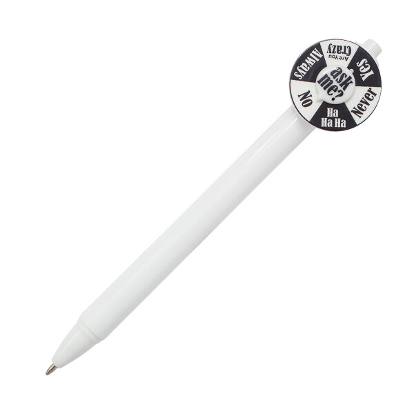 YES OR NO plastic pen