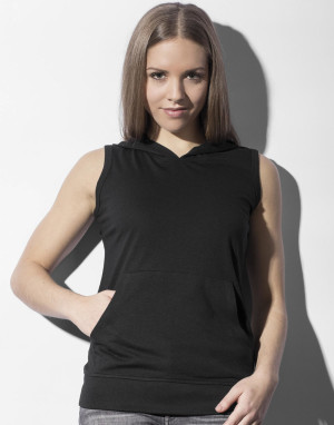 Cecilia Women's Sleeveless Hooded T-Shirt
