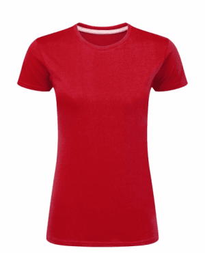 Ladies’ Perfect Print Tagless Tee - Reklamnepredmety