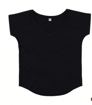 Women`s Loose Fit V Neck T - Reklamnepredmety