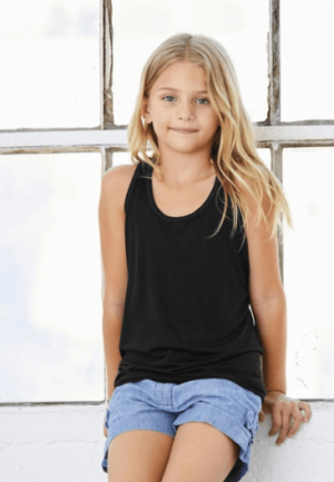 Youth Flowy Racerback Tank